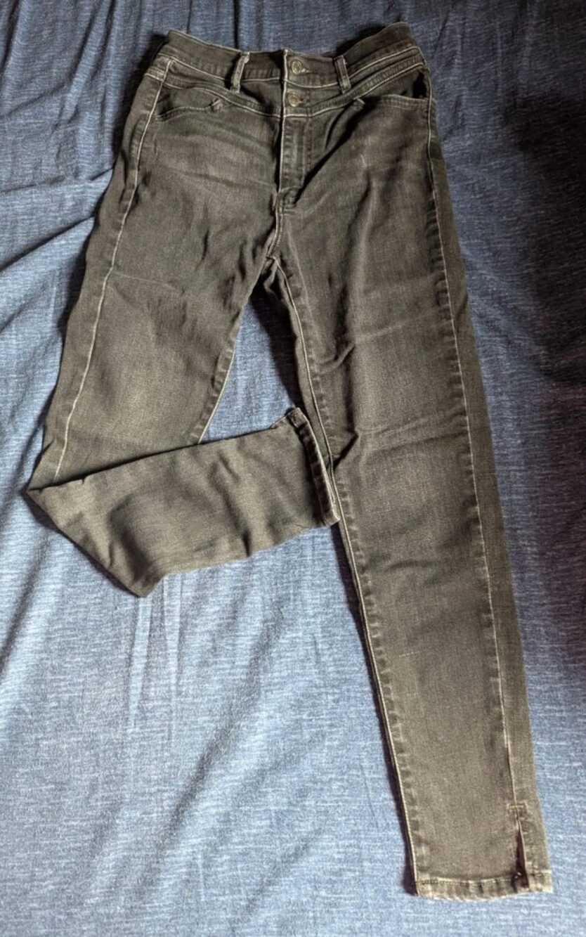 Levi Strauss Black High Mile Skinny Jeans